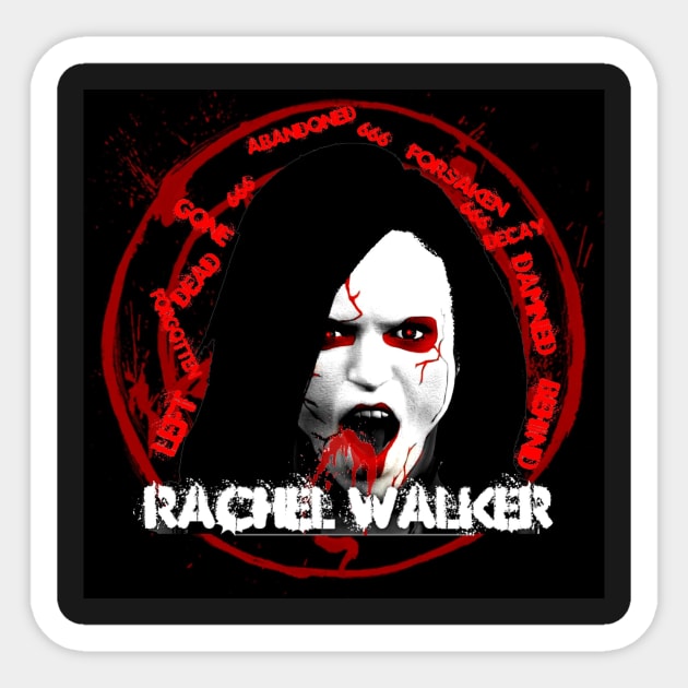 Rachel Walker:Insane Demon Sticker by Rachel_Walker